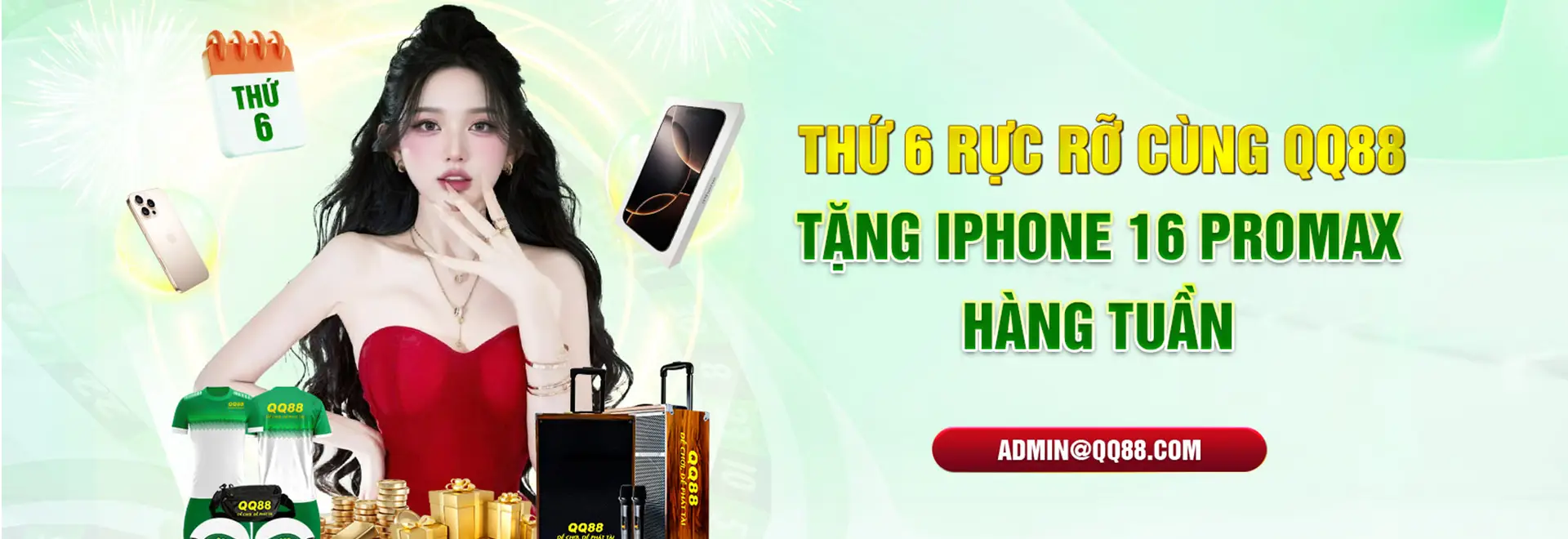 qq88 thứ 6 rực rỡ cùng qq88 tặng iphone 16 promax hàng tuần